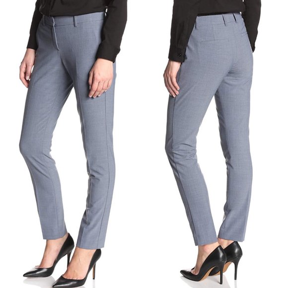 Theory Louise Urban Pant Trousers Blue Size 4 - Picture 1 of 9